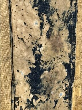 Robin's Jean Men's Black and Tan Tie-Dye Skinny Jeans mint condition never worn